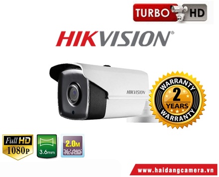 HDTVI THÂN HỒNG NGOẠI HIKVISION DS-2CE16D0T-IT3 (2.0MP )