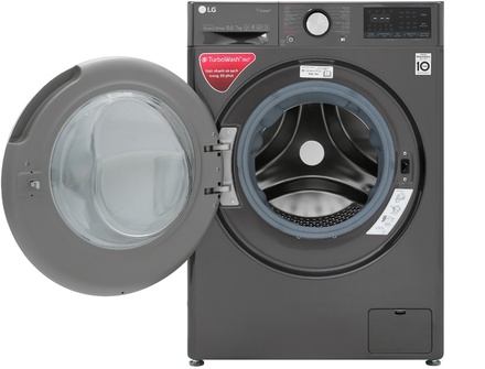 Máy giặt sấy LG AI DD 10.5 kg FV1450H2B lồng ngang