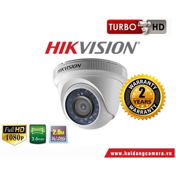 CAMERA HDTVI DOME HIKVISION DS-2CE56D0T-IR (2.0MP)