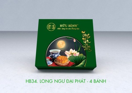 Long Ngư Đại Phát 04 bánh ( Xanh lục)